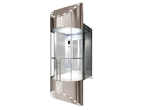 Glass Elevator for Commercial