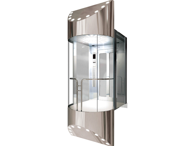 Glass Elevator for Commercial
